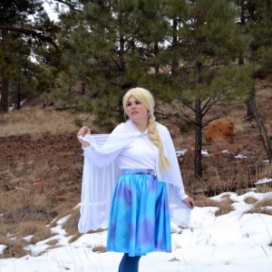 Ice dress Elsa